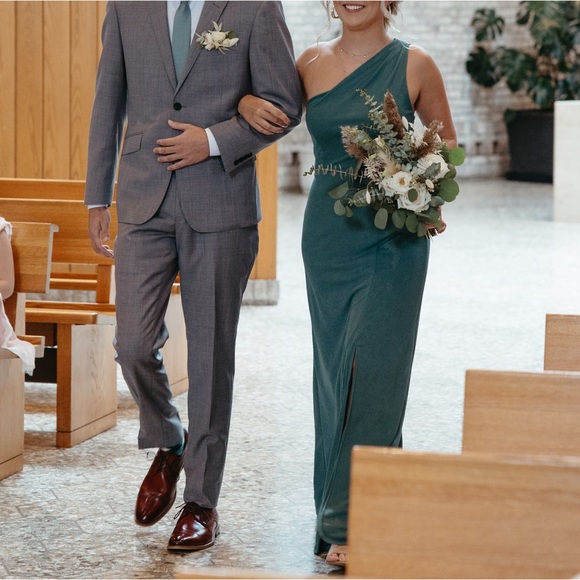 Birdy Grey Sea Glass Kira Dress (Crepe) - Picture 4 of 4